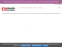 Tablet Screenshot of cerrajeriacarlosrodriguez.com